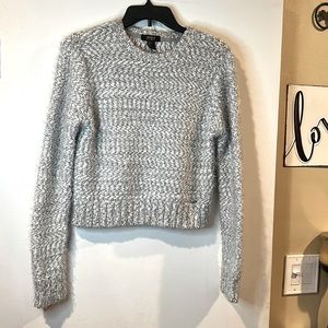 EUC Forever 21 light gray Soft and Fuzzy gray sweater